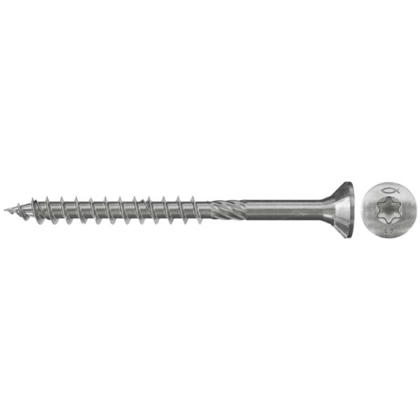 Power-Fast Vijak ST 6,0X60 A2P 100