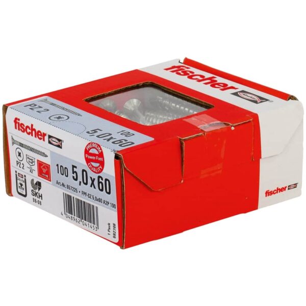 Power-Fast Vijak SZ 5,0X60 A2P 100 - Slika 2