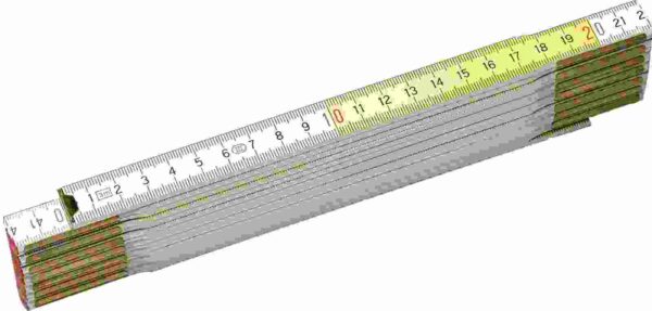 STANLEY METAR SKLOPIVI DRVENI ŽUTO/BIJELI 2M Stanley 0-35-458