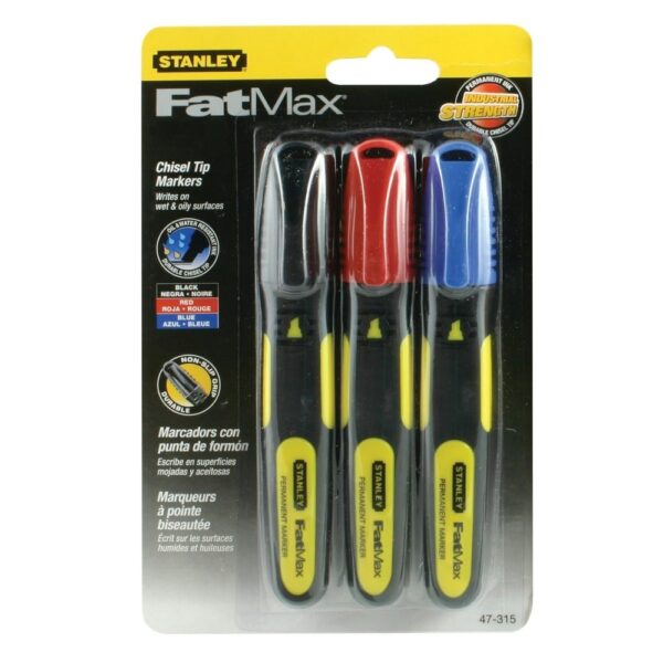 ŠIROKI FLOMASTER FATMAX XTREME – 3 BOJE Stanley 0-47-315