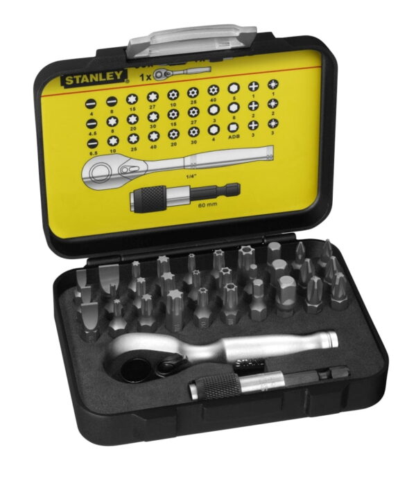 SET OD 32 1/4” NASTAVKA (25 mm) Stanley 1-13-904