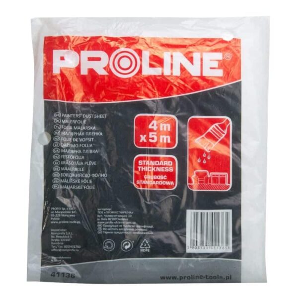 ZAŠTITNA FOLIJA STANDARD 4X5 M PROFIX 41136