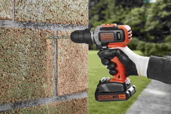 AKU UDARNA BUŠILICAI 18V 1,5Ah BATERIJA Black&Decker BCD003C1