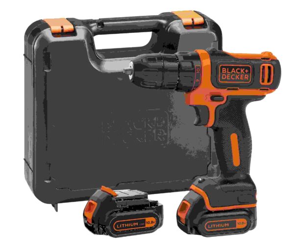 AKU BUŠILICA/ODVIJAČ 10,8 V 1,5 Ah. Black&Decker BDCDD12K1B