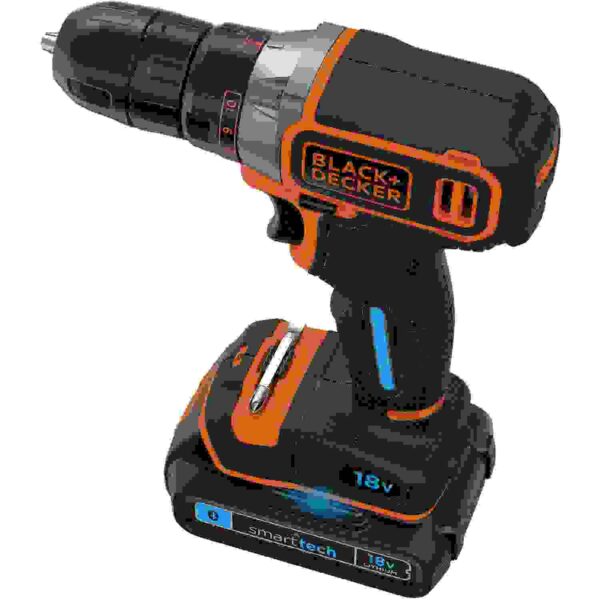AKU UDARNA BUŠILICA/ODVIJAČ 18V SMART TECH TECH Black&Decker BDCHD18KBST