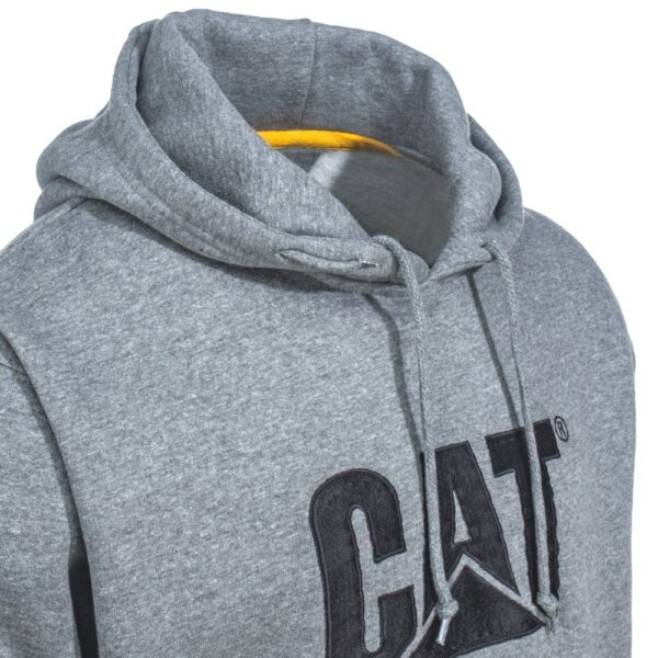 MUŠKI PULOVER SA KAPULJAČOM TAMNO SIVI S CAT CAT W10646 SIV S