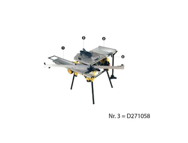 DODATNI STOL ZA DESNU STRANU ZA D27105 Dewalt D271058