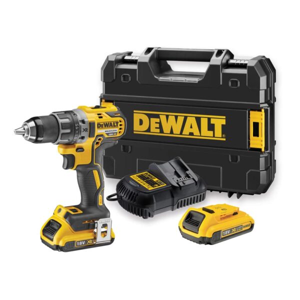 AKU XR BUŠILICA/ODVIJAČ 18 V 2,0AhDeWalt AKU XR udarna bušilica/odvijač 18V, 2,0Ah L Dewalt DCD791D2