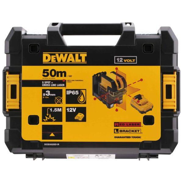 DEWALT KRIŽNO-LINIJSKI LASER 10,8 V Dewalt DCE0825D1R