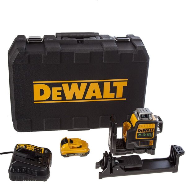 DEWALT AKUMULATORSKI LASERSKI KRIŽNI NIVELIR 10,8V 1X2,0AH zeleni