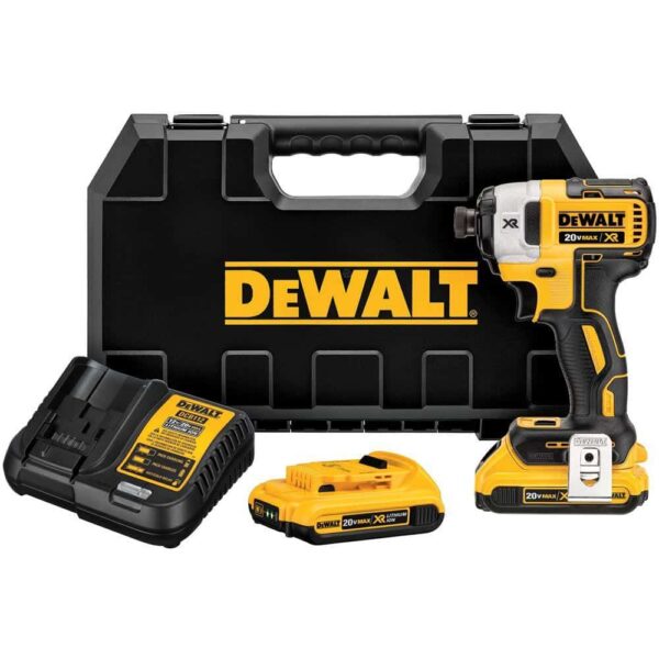 DEWALT AKU XR UDAR. ODV. 1/4" 18V Brushless 2,0AhAkumulatorski Brushless udarni odvijač DCF887D2 pr Dewalt DCF887D2