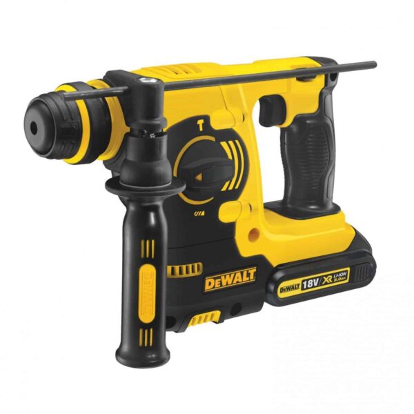 DEWALT AKU ELEKTROPNEU. KOMB. ČEKIĆ 18 V 2,0 AhAkumulatorski SDS-Plus elektropneumatski kombinira Dewalt DCH243D2