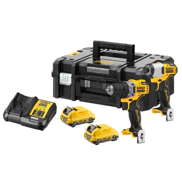 DEWALT SET 12V 3.0Ah DCD701+DCF801