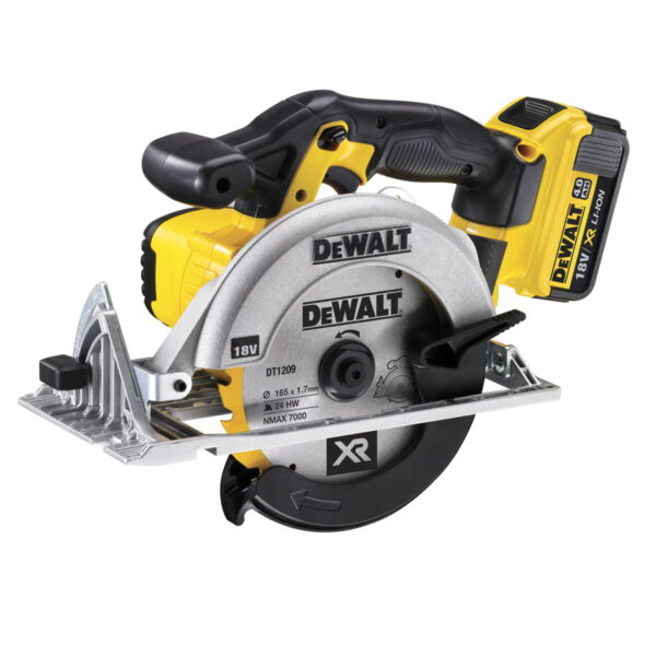 DEWALT AKU KRUŽNA PILA 18V 4,0Ah Li-IonDeWalt AKU kružna pila 18 V 165x20 mm Dewalt DCS391M2