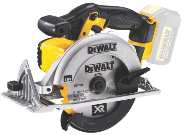 AKU KRUŽNA PILA DeWalt AKU kružna pila 18V 165x20, bez baterije Dewalt DCS391N