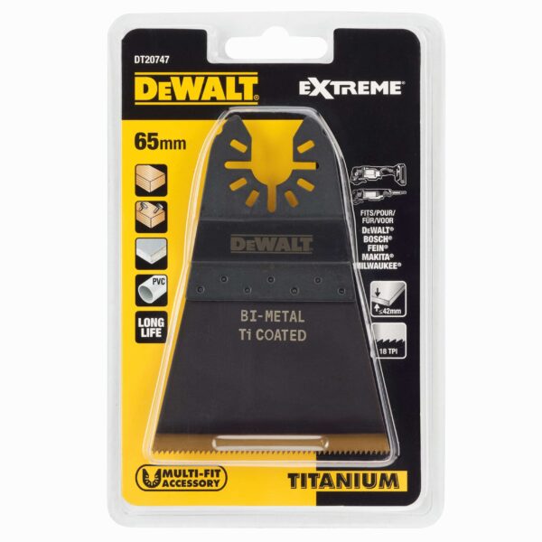 LIST ZA DRVO ZA MULTIFUNKCIJSKI ALAT 64MM Dewalt DT20747