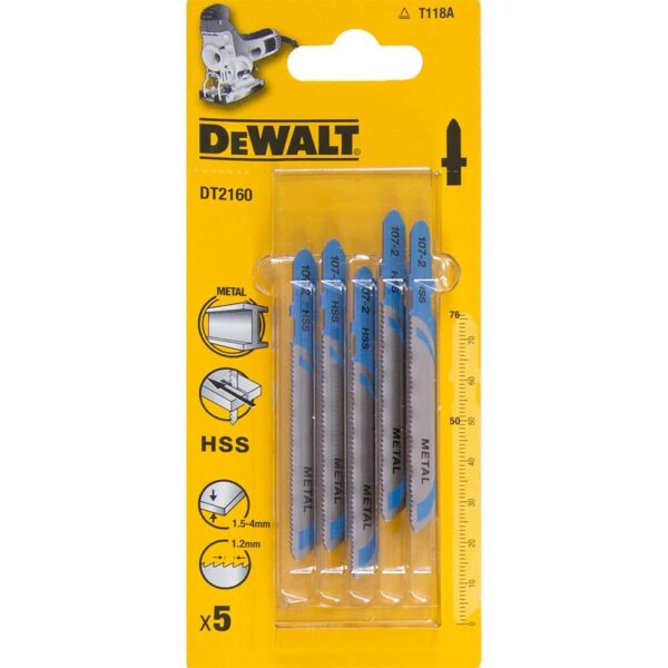 LIST UBODNE PILE METAL 76MM HCS Dewalt DT2160