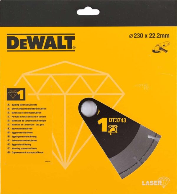 REZNA PLOČA DIAMANTNA 230MM Dewalt DT3743