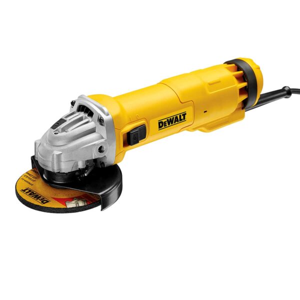 DEWALT KUTNA BRUSILICA 1000 W 115 mmDeWalt kutna brusilica 115 mm, 1010W, prekidač Dewalt DWE4206
