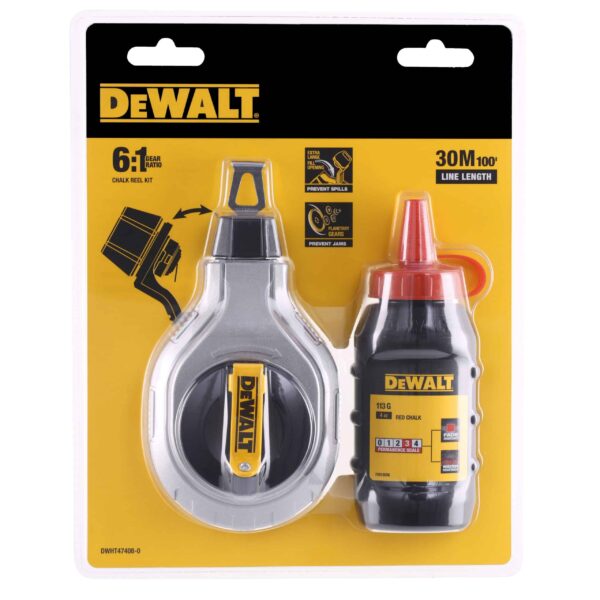 KREDA DEWALT ZA OZNAČIVANJE CRVENA Dewalt DWHT47408-0