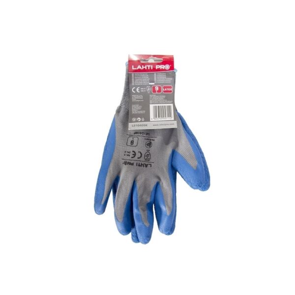 RUKAVICE LATEX PLAVO-SIVE L PROFIX L210409K