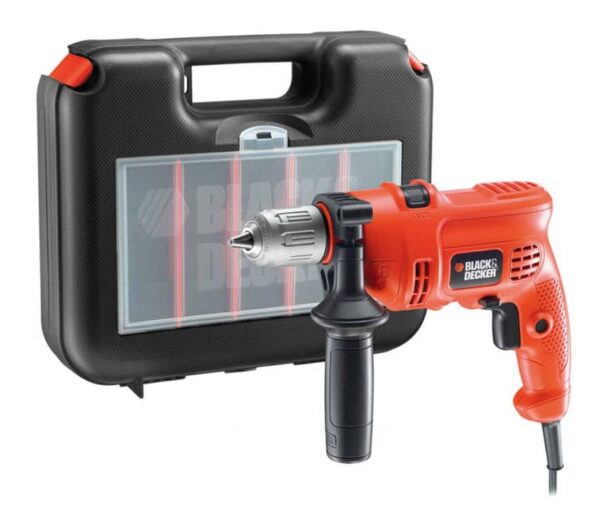 UDARNA BUŠILICA 500W+GARNITURA SVRDLA 35 KOM Black&Decker SETKR504CRESK-A7152