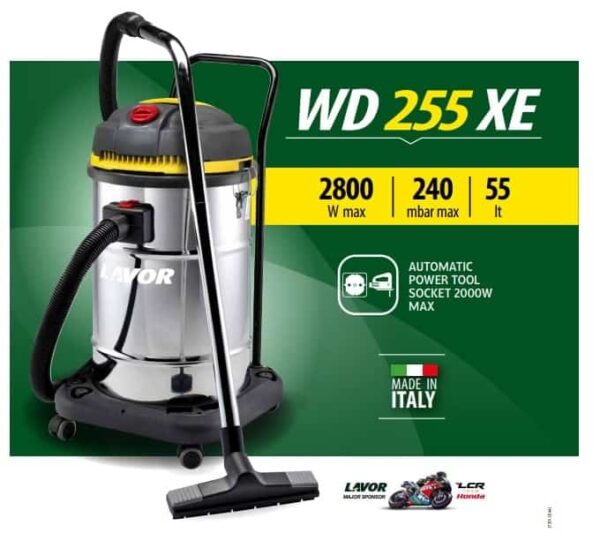 USISAVAČ PEPELA 2X1200W-230V-50HZ LAVORWASH WD255XE