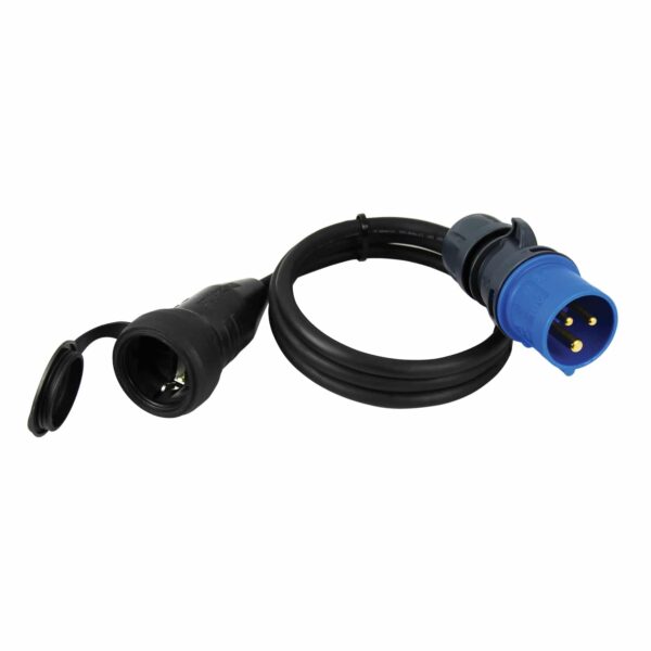 COMMEL ADAPTER CEE šuko 3P H07RN-F 3G1,5 L=1,5m IP44