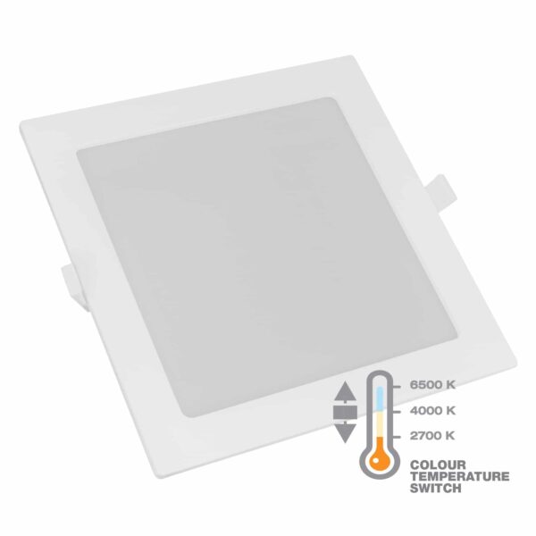COMMEL LED PANEL 12W KVADRATNI UGRADNA,CCT SKLOPKA