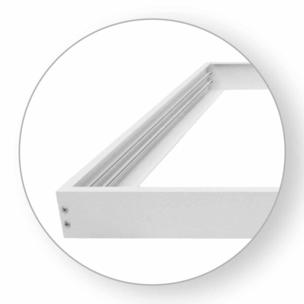 COMMEL Set za nadgradnu montažu LED panela 600 x 600 mm, bijelI