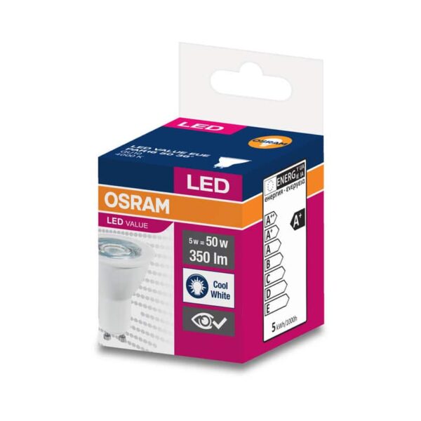OSRAM LED Žarulja Value PAR16 50 36 5W/840 GU10