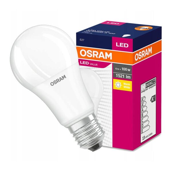 OSRAM LED Žarulja VALUE CL A 100 13W/827 E27