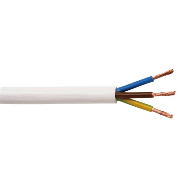 Kabel  H03VV-F  3G0,75  mm2  crni