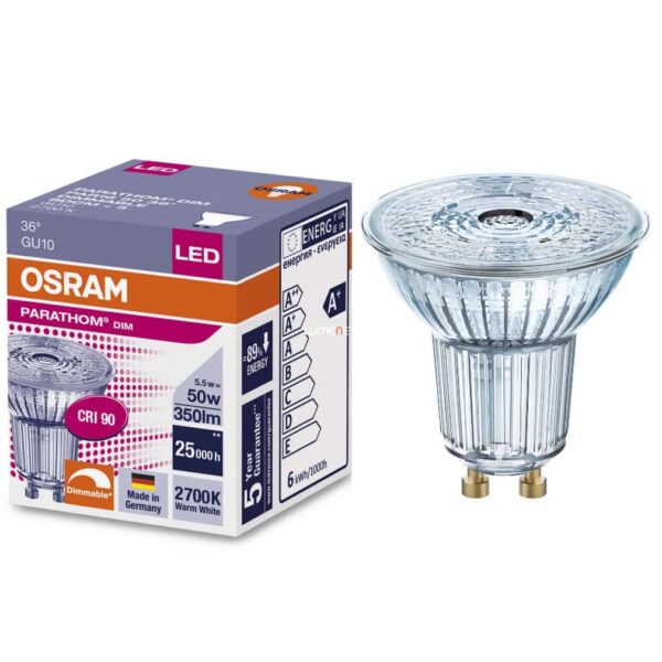 OSRAM PARATHOM PAR16 DIM LED ŽARULJA 5,5W/927 GU10