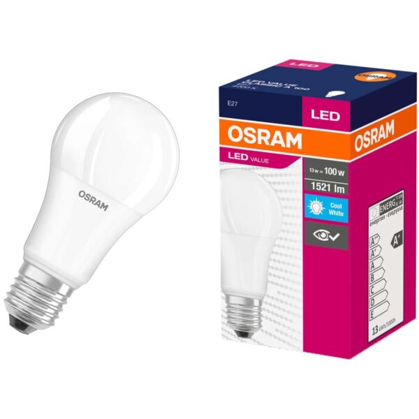OSRAM LED Žarulja VALUE CL A 100 13W/840 E27