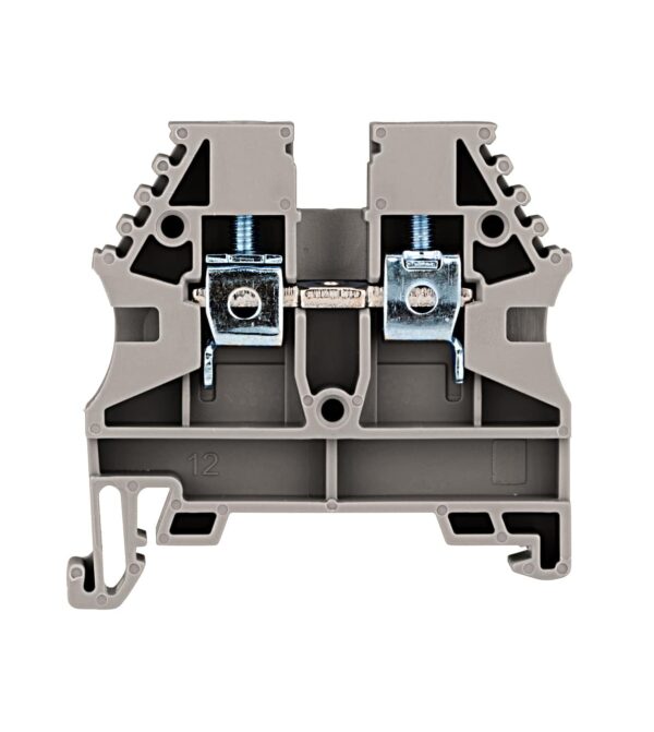 SCHRACK WS Stezaljka 4mm AVK siva