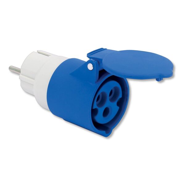 Commel Adapter za pretvaranje CEE standarda u šuko+talijanski standard 16 A 250 V ~ 3P IP20,