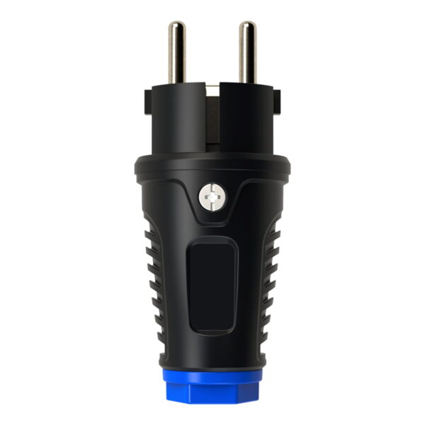 Commel Utikač s kontaktom za uzemljenje 16 A 250 V ~, gumeni, IP54