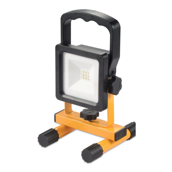 Commel Akumulatorski prenosivi LED reflektor 10 W, 600 lm, 6500 K (hladno bijela boja svjetla), Li-Ion 3.7 V, 2000 mAh, IP54