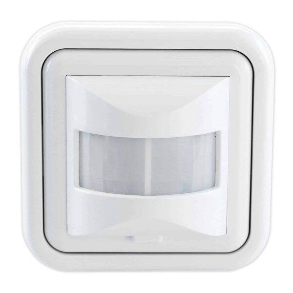 Commel Infracrveni detektor pokreta, 160°, max. 500 W, BIJELI  - 9m UGRADNI 230 V~, ugradnja u kutiju fi 60mm, IP20