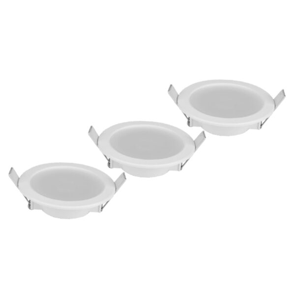 Commel LED ugradbena svjetiljka - downlight, 5 W, 280 lm, 4000 K (neutralno bijela boja svjetla), RA>80, 20.000 h, 220-240 V~ 50-60 Hz, 3 komada