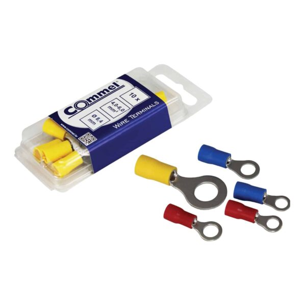 Commel okrugla stopica 1.5-2.5 mm2, Ø 5,3mm, 25 kom