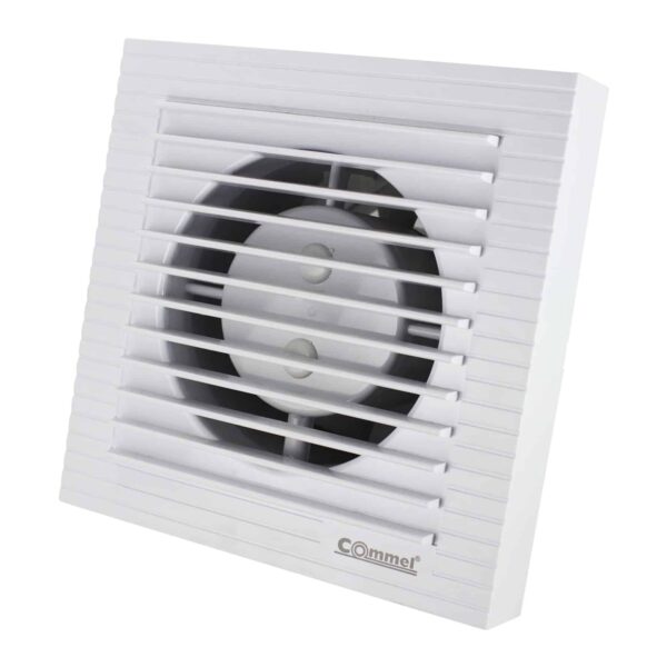 Commel Ventilator 220 V,50 Hz, 12 W, 130 m³/h ,34 db, fi 98mm
sa integriranom dvokrilnom zaklopkom