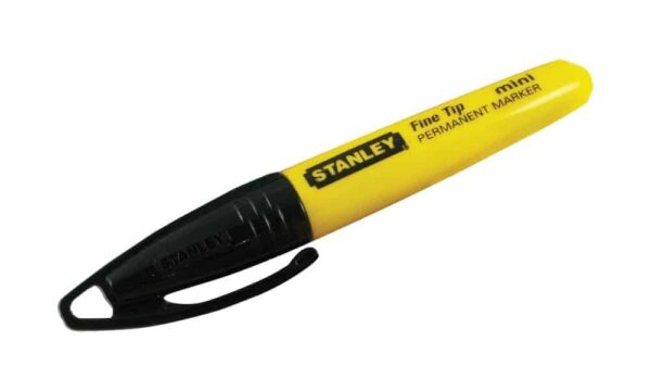 STANLEY Flomaster mini marker crni