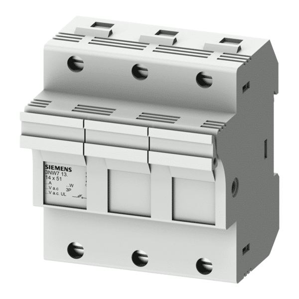 SIE DRŽAČ CILINDRIČNOG OSIGURAČA 14x51 mm, 3-polni, 50 A